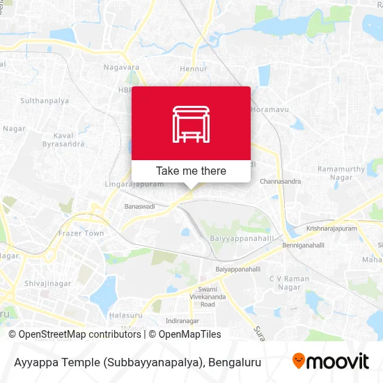 Ayyappa Temple (Subbayyanapalya) map