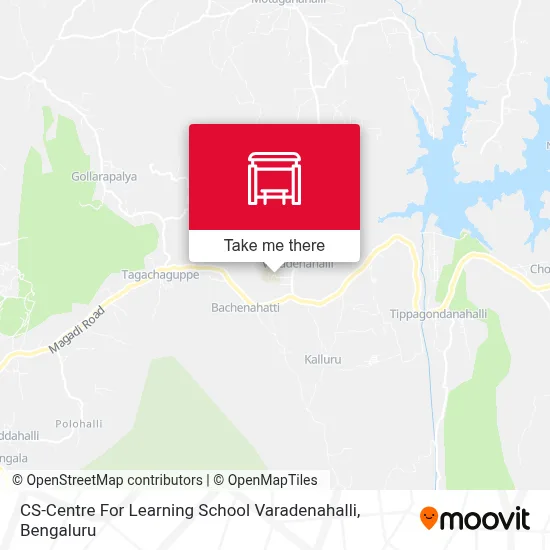 Cs-Centre For Learning School Varadenahalli map
