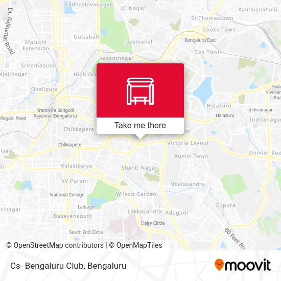 Cs- Bengaluru Club map