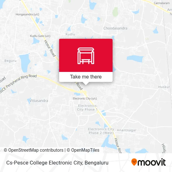 Cs-Pesce College Electronic City map