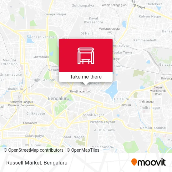 Russell Market map