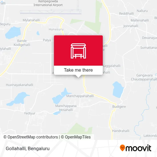 Gollahalli map
