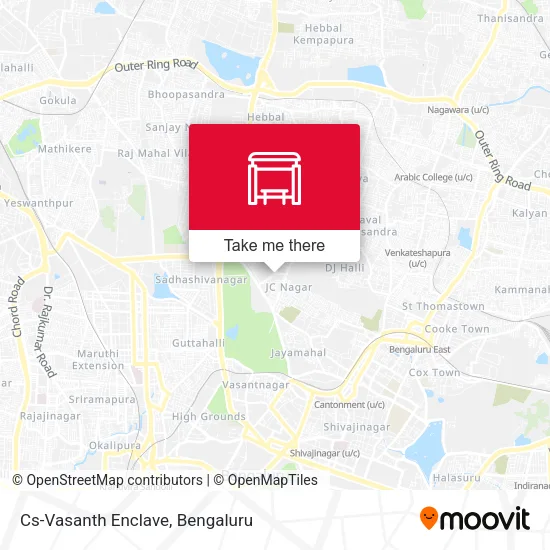 Cs-Vasanth Enclave map