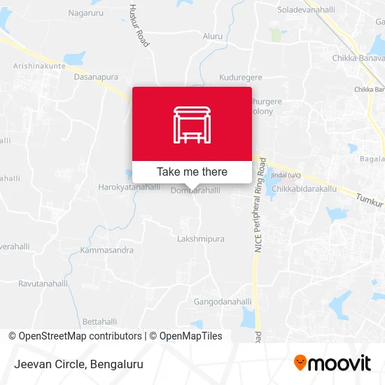 Jeevan Circle map