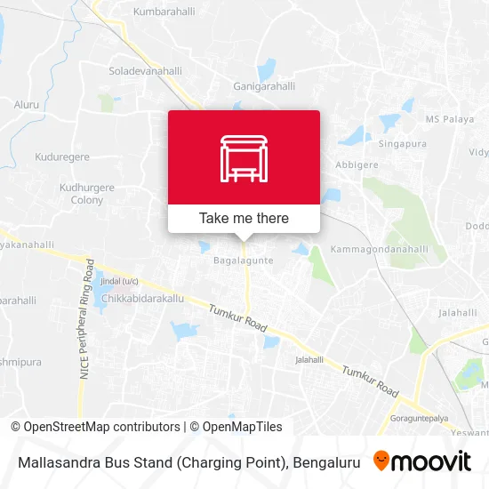 Mallasandra Bus Stand (Charging Point) map