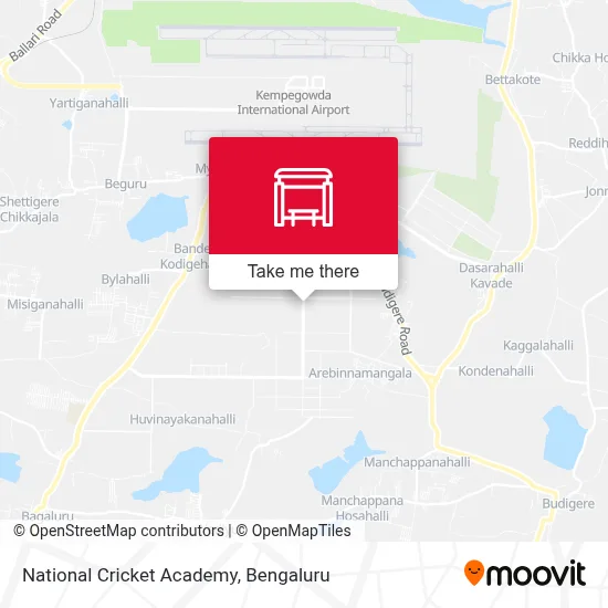 National Cricket Academy map
