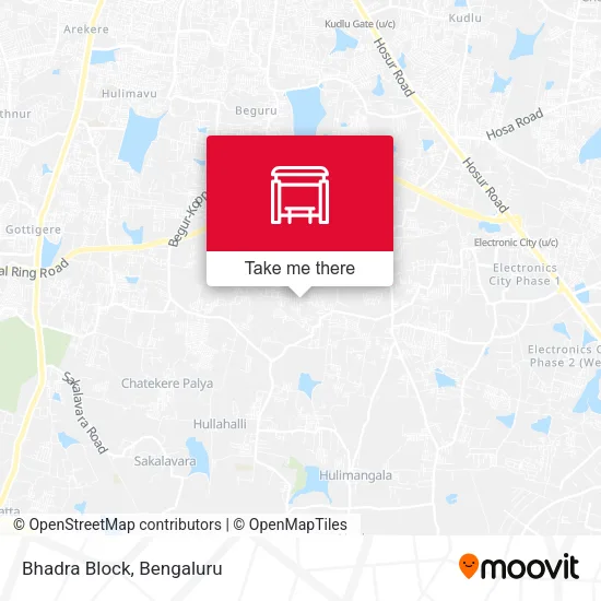 Bhadra Block map