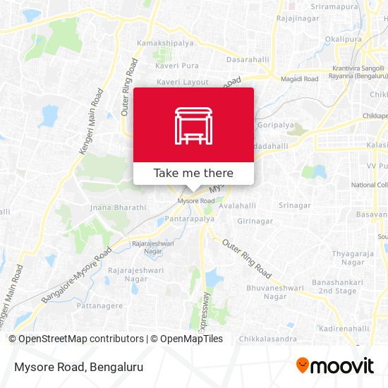 Mysore Road map