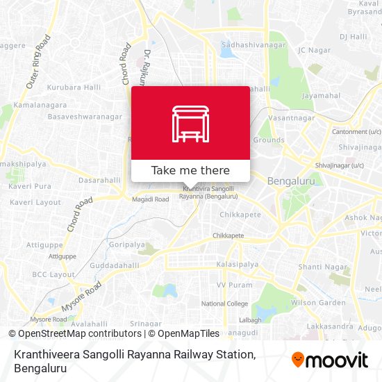 Kranthiveera Sangolli Rayanna Railway Station map