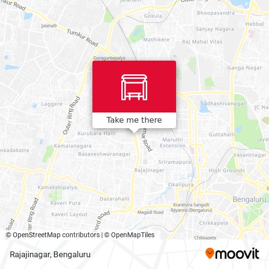 Rajajinagar map