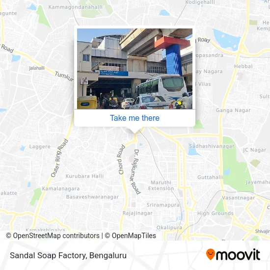 Sandal Soap Factory map