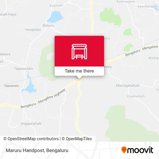 Maruru Handpost map
