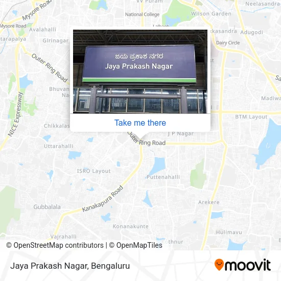 Jaya Prakash Nagar map