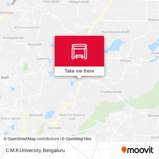 C.M.R.University map