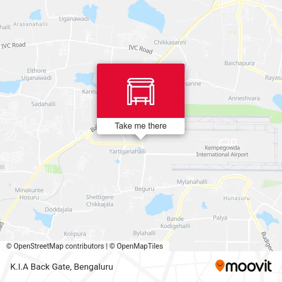 K.I.A Back Gate map