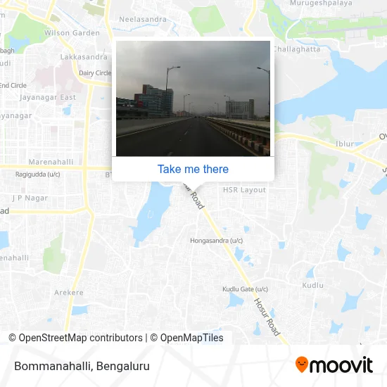 Bommanahalli map