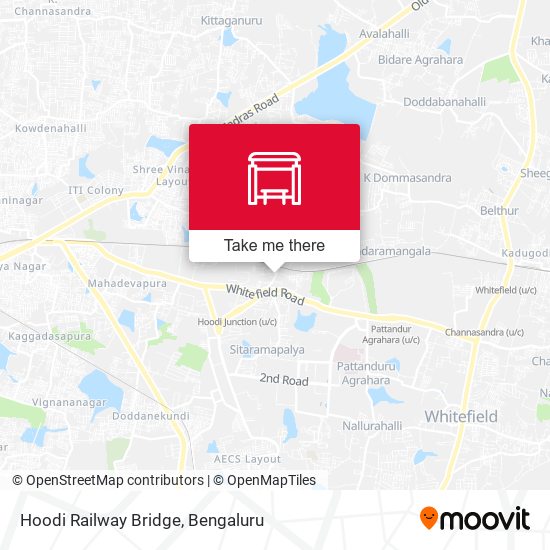 Hoodi Railway Bridge map