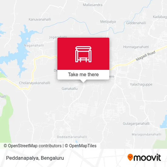 Peddanapalya map