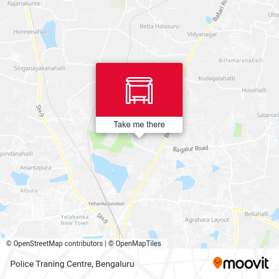 Police Traning Centre map
