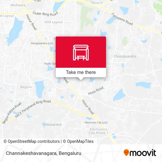 Channakeshavanagara map
