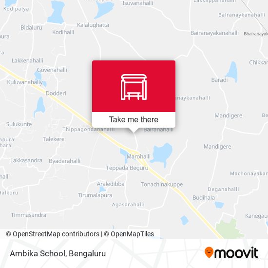 Ambika School map