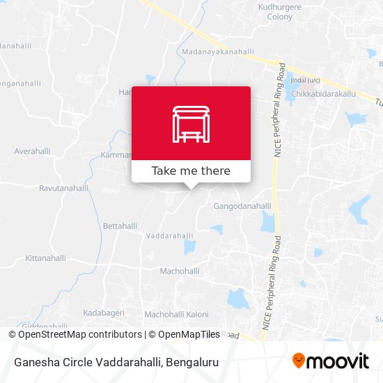 Ganesha Circle Vaddarahalli map