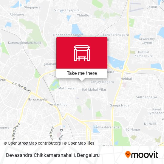 Devasandra Chikkamaranahalli map