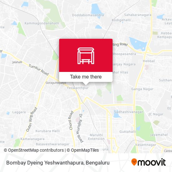 Bombay Dyeing Yeshwanthapura map