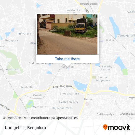 Kodigehalli map