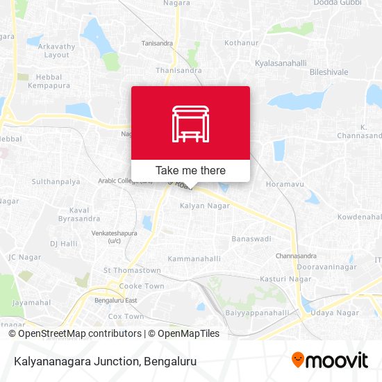 Kalyananagara Junction map