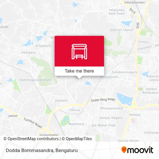 Dodda Bommasandra map