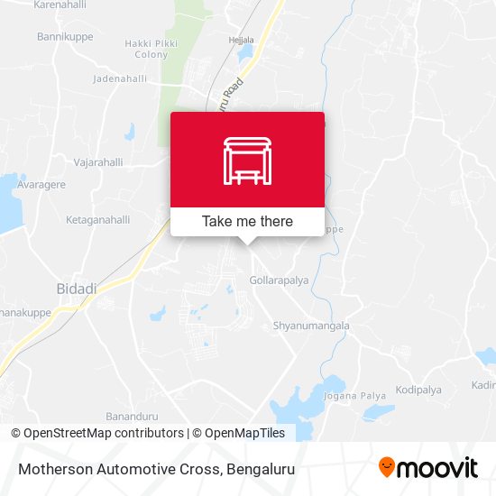 Motherson Automotive Cross map