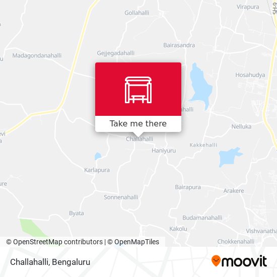 Challahalli map