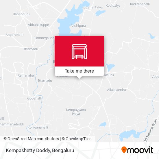 Kempashetty Doddy map