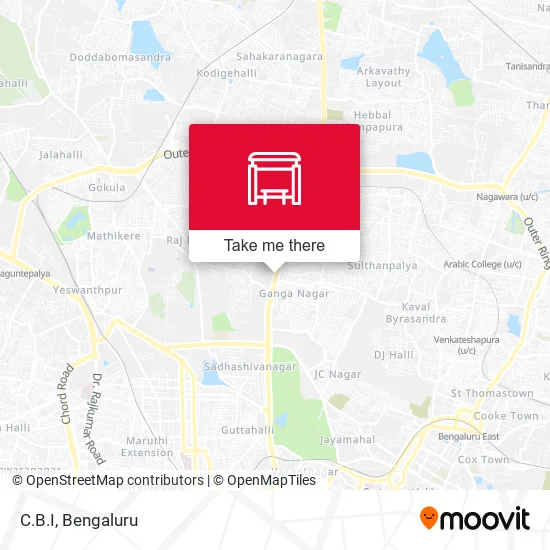 C.B.I map