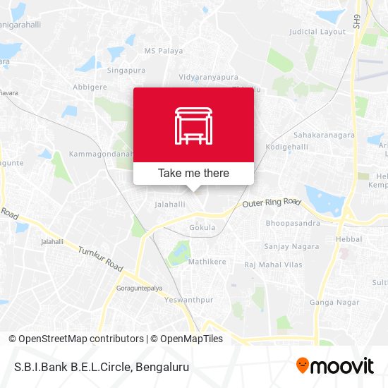S.B.I.Bank B.E.L.Circle map