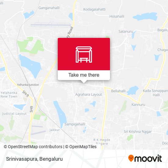 Srinivasapura map