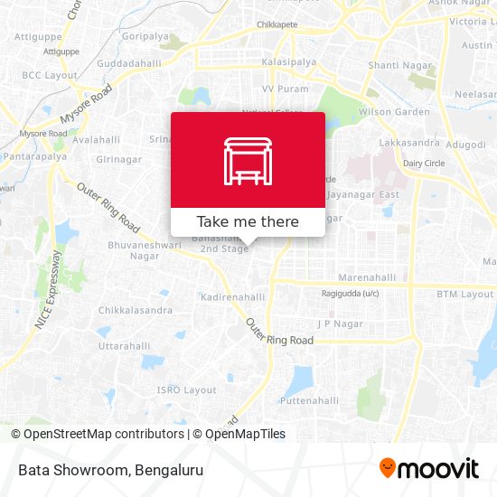 Bata Showroom map