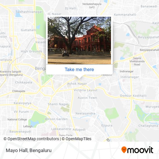 Mayo Hall map