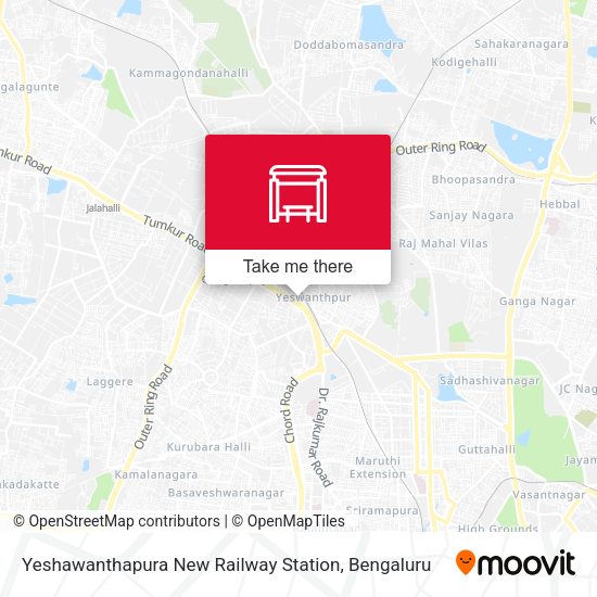 Yeshawanthapura New Railway Station map