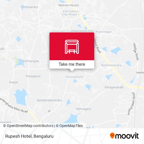 Rupesh Hotel map