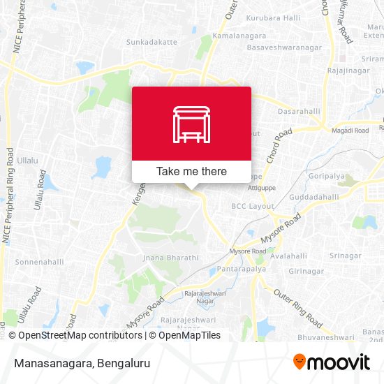 Manasanagara map