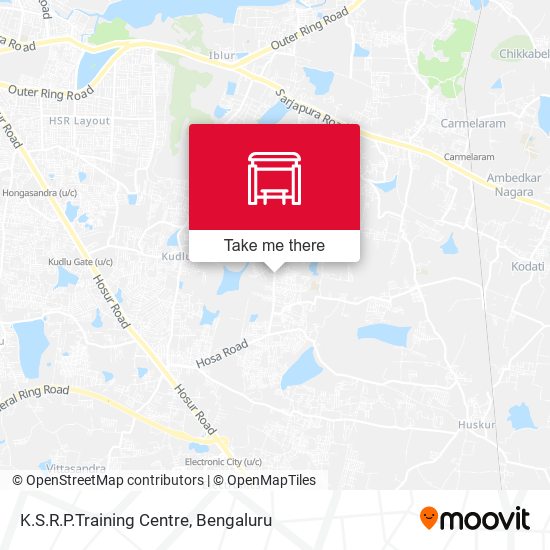 K.S.R.P.Training Centre map