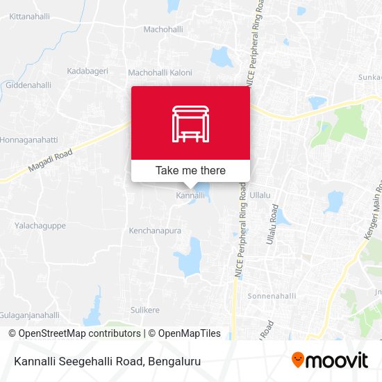 Kannalli Seegehalli Road map