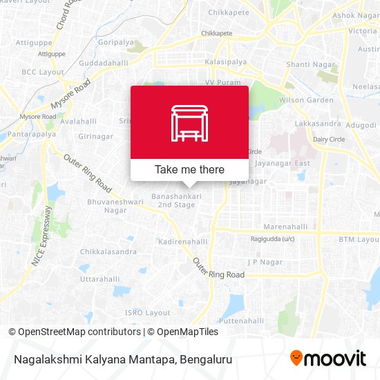 Nagalakshmi Kalyana Mantapa map