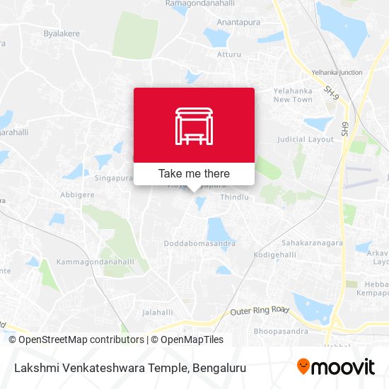 Lakshmi Venkateshwara Temple map