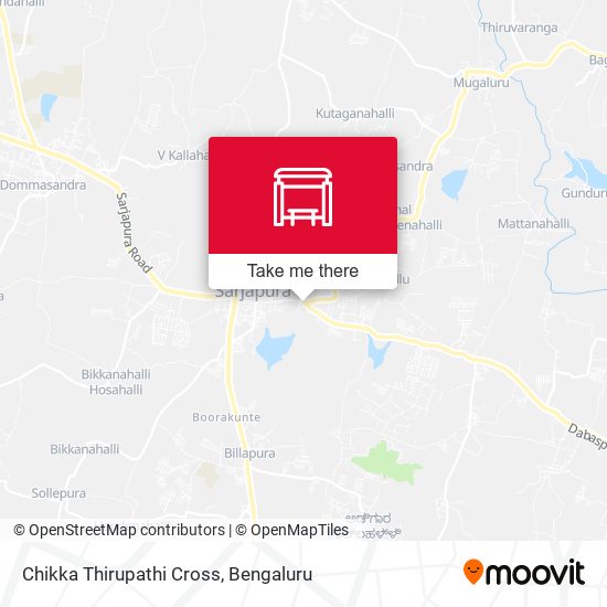 Chikka Thirupathi Cross map
