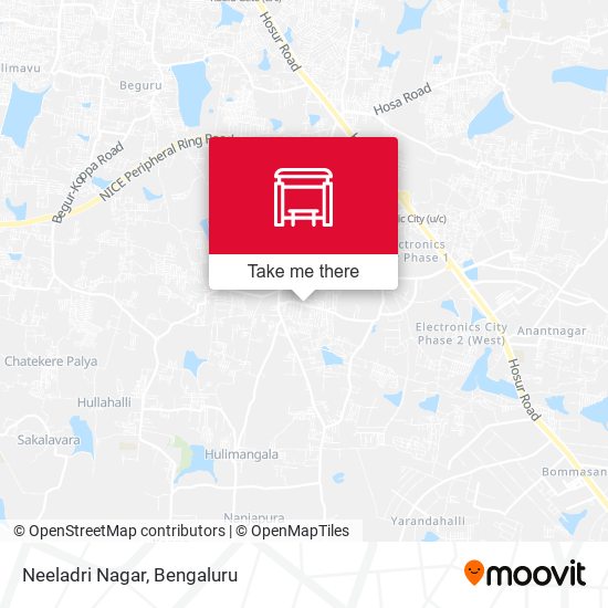 Neeladri Nagar map