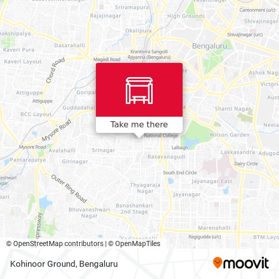 Kohinoor Ground map