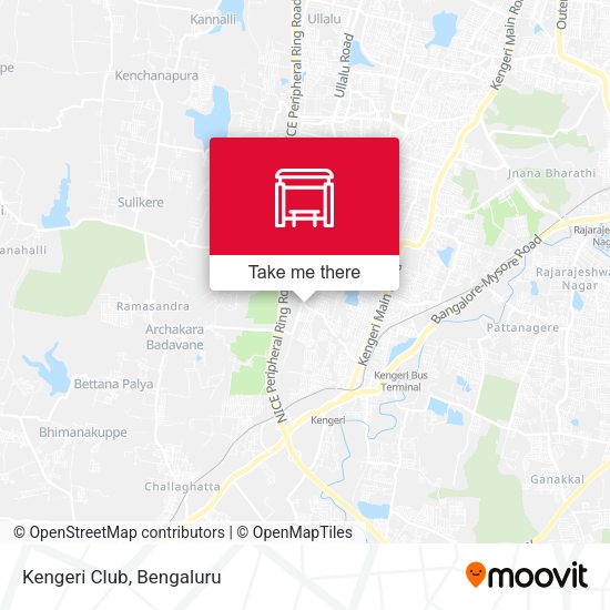 Kengeri Club map